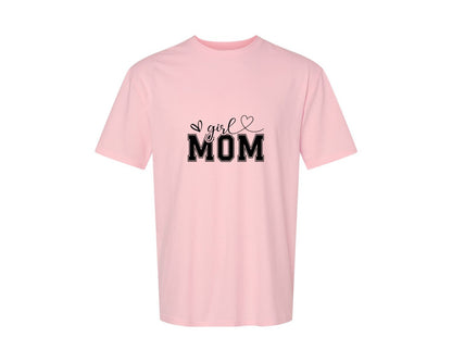 brand:Generic|color:Pink|Girl Mom Mothers Day Mama Graphic T-Shirt