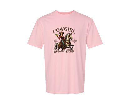 brand:Generic|color:Pink|Cowgirl Social Club Cowgirl Graphic T-Shirt
