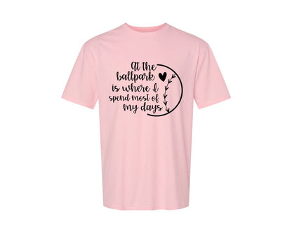 brand:Generic|color:Pink|Baseball Mom Softball Mom 2 Graphic T-Shirt