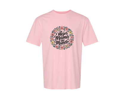 brand:Generic|color:Pink|Spanish Mothers Day 5 Graphic T-Shirt