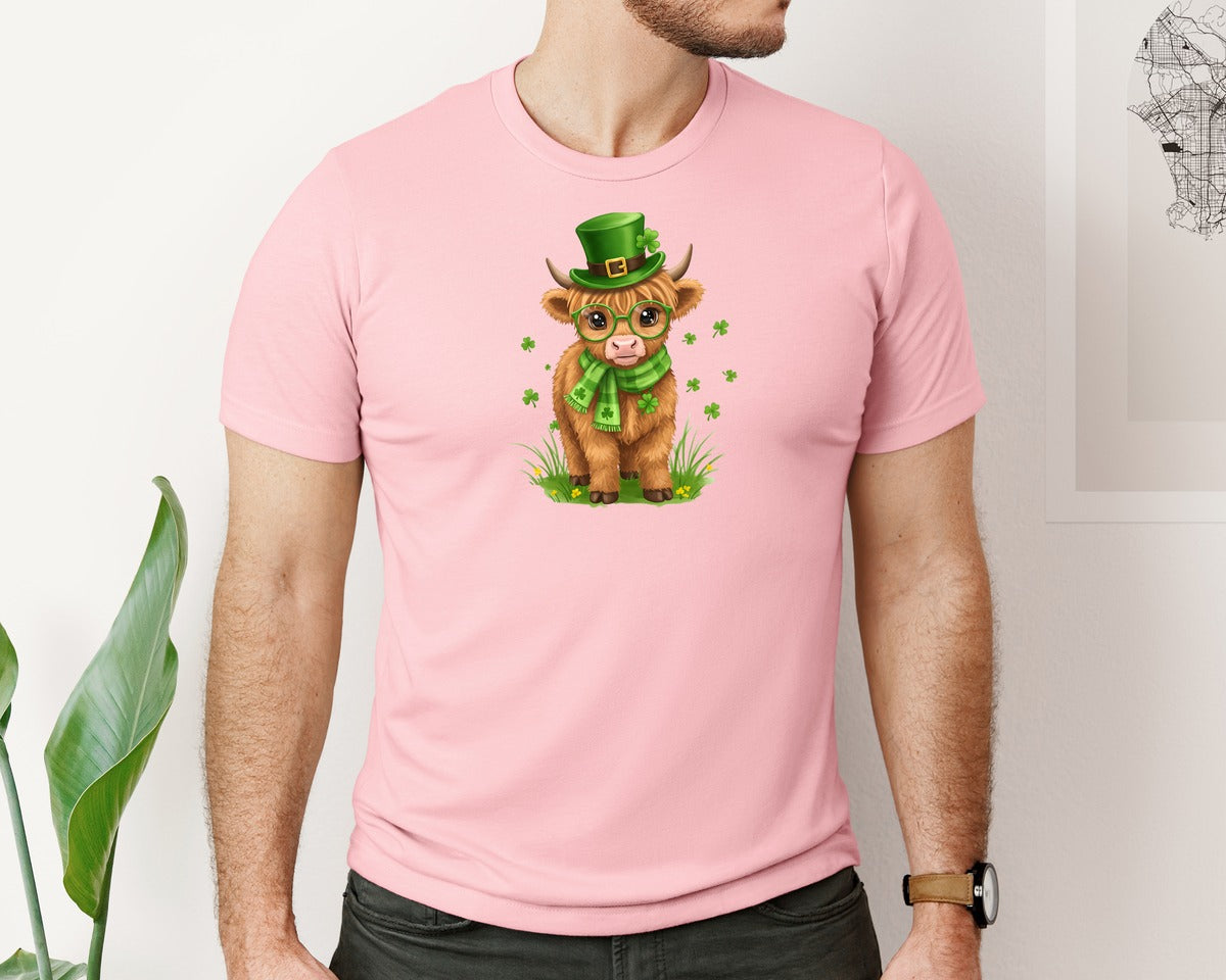 brand:Bella Canvas|color:Pink|Happy Easter Bunnies With Basket Cu 2 Graphic T-Shirt