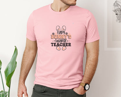 brand:Bella Canvas|color:Pink|Easter Day T Shirt Design 4 Graphic T-Shirt