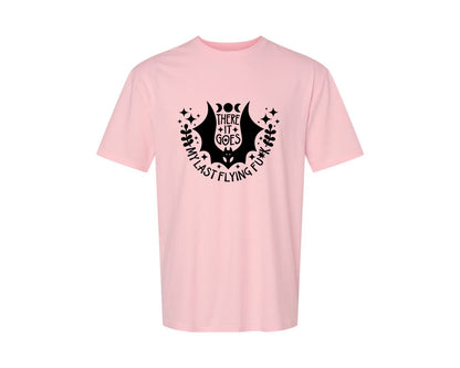 brand:Generic|color:Pink|There It Goes My Last Flying Fck 3 Graphic T-Shirt