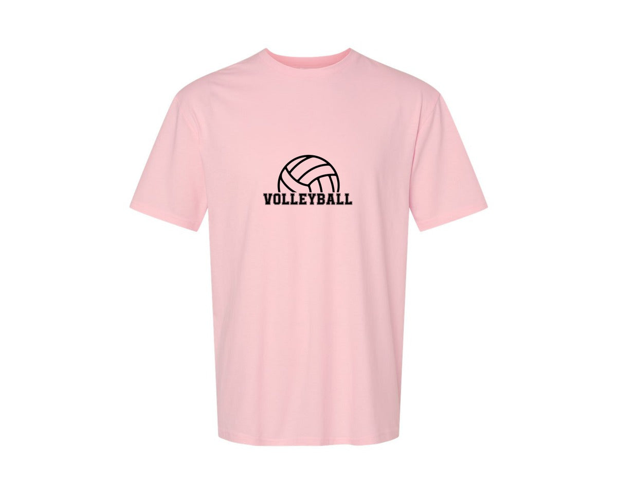 brand:Generic|color:Pink|Volleyball 15 Graphic T-Shirt