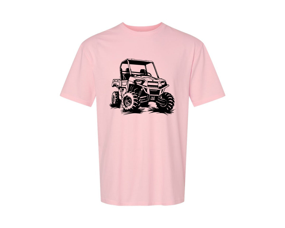 brand:Generic|color:Pink|Atv Atv Riding Graphic T-Shirt