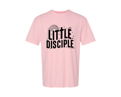 brand:Generic|color:Pink|Retro Little Disciple Tshirt Kids Graphic T-Shirt