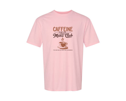 brand:Generic|color:Pink|Coffee Mom Club Mothers Day Shirt Graphic T-Shirt