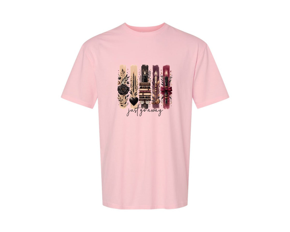 brand:Generic|color:Pink|Bookish Book Lover Reading Booktok 2 Graphic T-Shirt