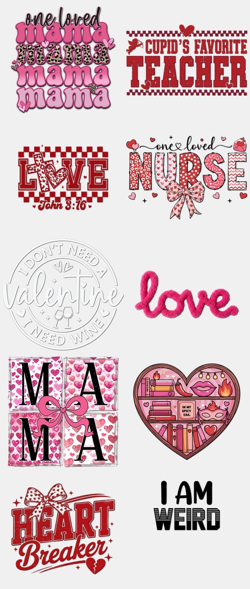 Premade Gang Sheets
