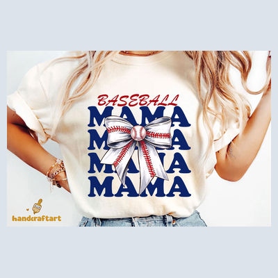 Baseball Mama Design - DTF Transfer