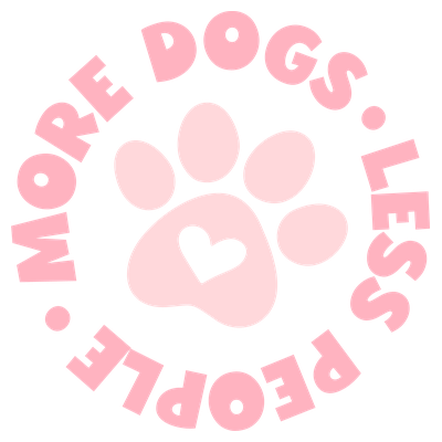 Less People More Dogs - DTF Transfer