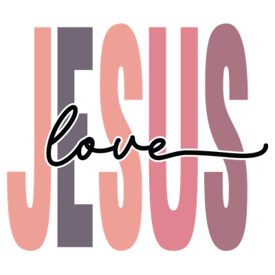 Jesus Love Christian - DTF Transfer