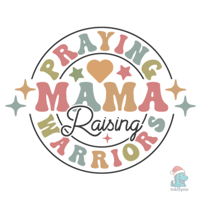 Praying Mama Design Christian Mama - DTF Transfer