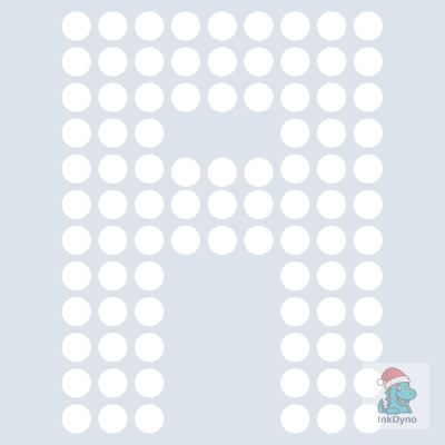 Alphabet Font Rhinestone Design - DTF Transfer