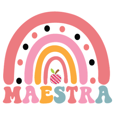Maestra Aide Dalmatian Dots - DTF Transfer