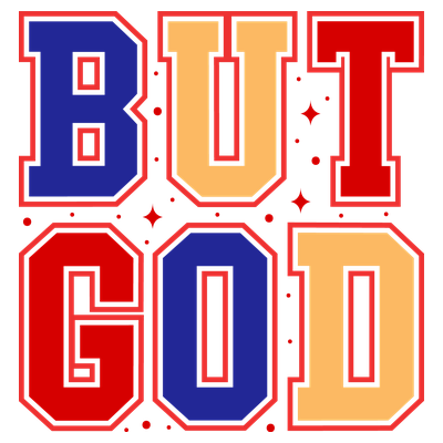 But God Preppy Christian Women - DTF Transfer