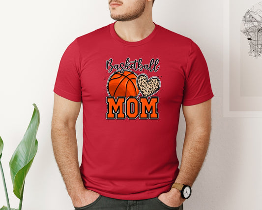 Basketball Mom Design Graphic T-Shirt