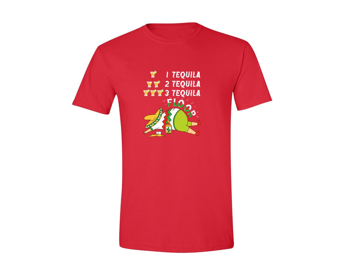 brand:Generic|color:Red|Tequila Cinco De Mayo T Shirt Graphic T-Shirt