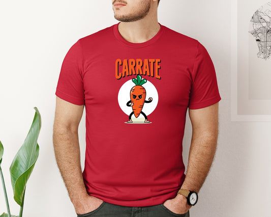 Carrate Karate Carrot T Shirt Design 2 Graphic T-Shirt