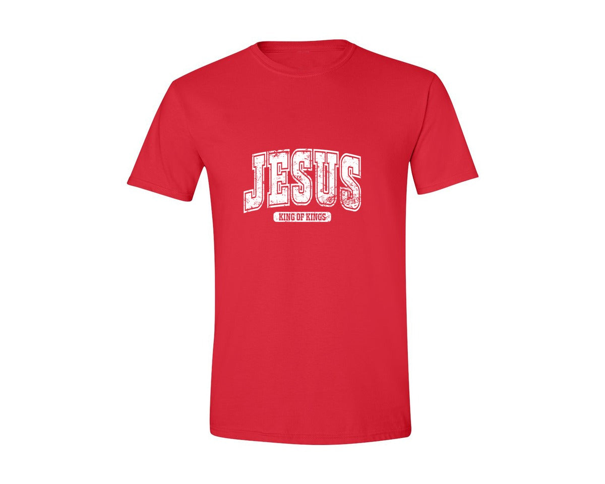 brand:Generic|color:Red|Jesus King Of Kings Christian S Graphic T-Shirt