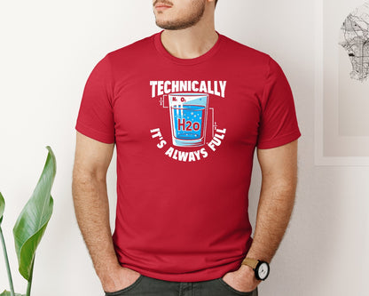 brand:Bella Canvas|color:Red|Science Humor T Shirt Graphic T-Shirt