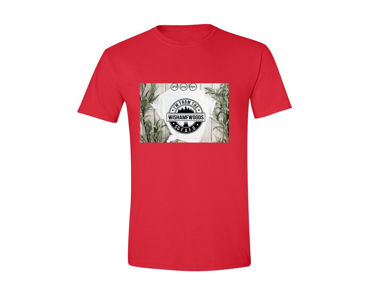 brand:Generic|color:Red|Im From The Wishamfwoods So Fafo 2 Graphic T-Shirt