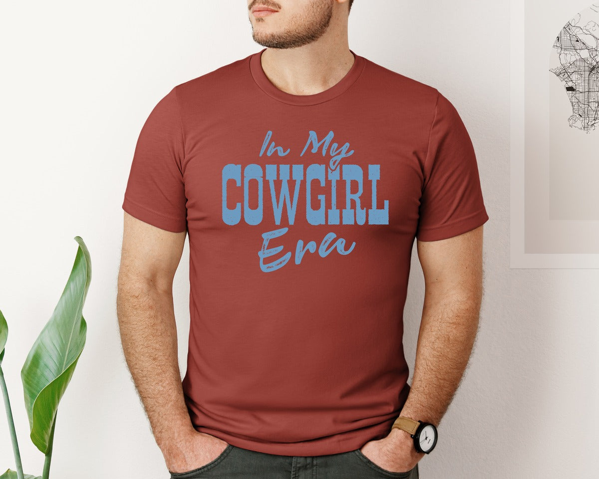 brand:Bella Canvas|color:Rust|Western Cowgirl 7 Graphic T-Shirt