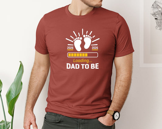 Baby Announcement Shirt New Dad Design Graphic T-Shirt