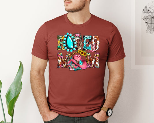 Rodeo Mom Rodeo Vibes Graphic T-Shirt