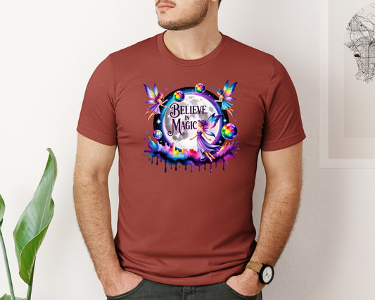 Magical Fairy Purple Fairy Graphic T-Shirt
