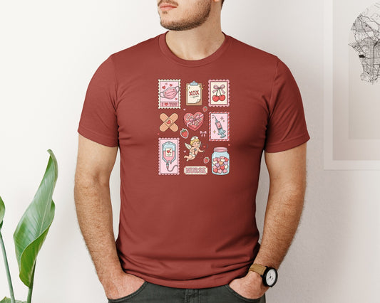 Valentine Nurse 7 Graphic T-Shirt