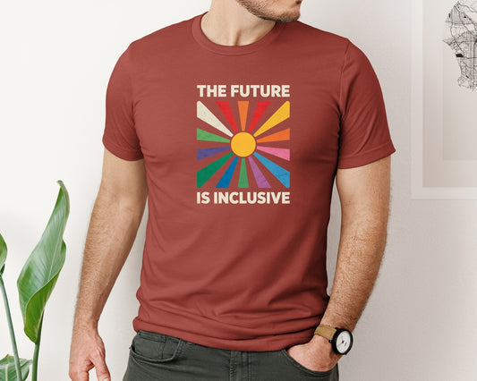 The Future Is Inclusive Lgbtq Pride Graphic T-Shirt