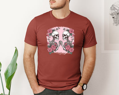brand:Bella Canvas|color:Rust|Gothic Love Pack Graphic T-Shirt
