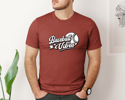 brand:Bella Canvas|color:Rust|Baseball Vol 2 Graphic T-Shirt