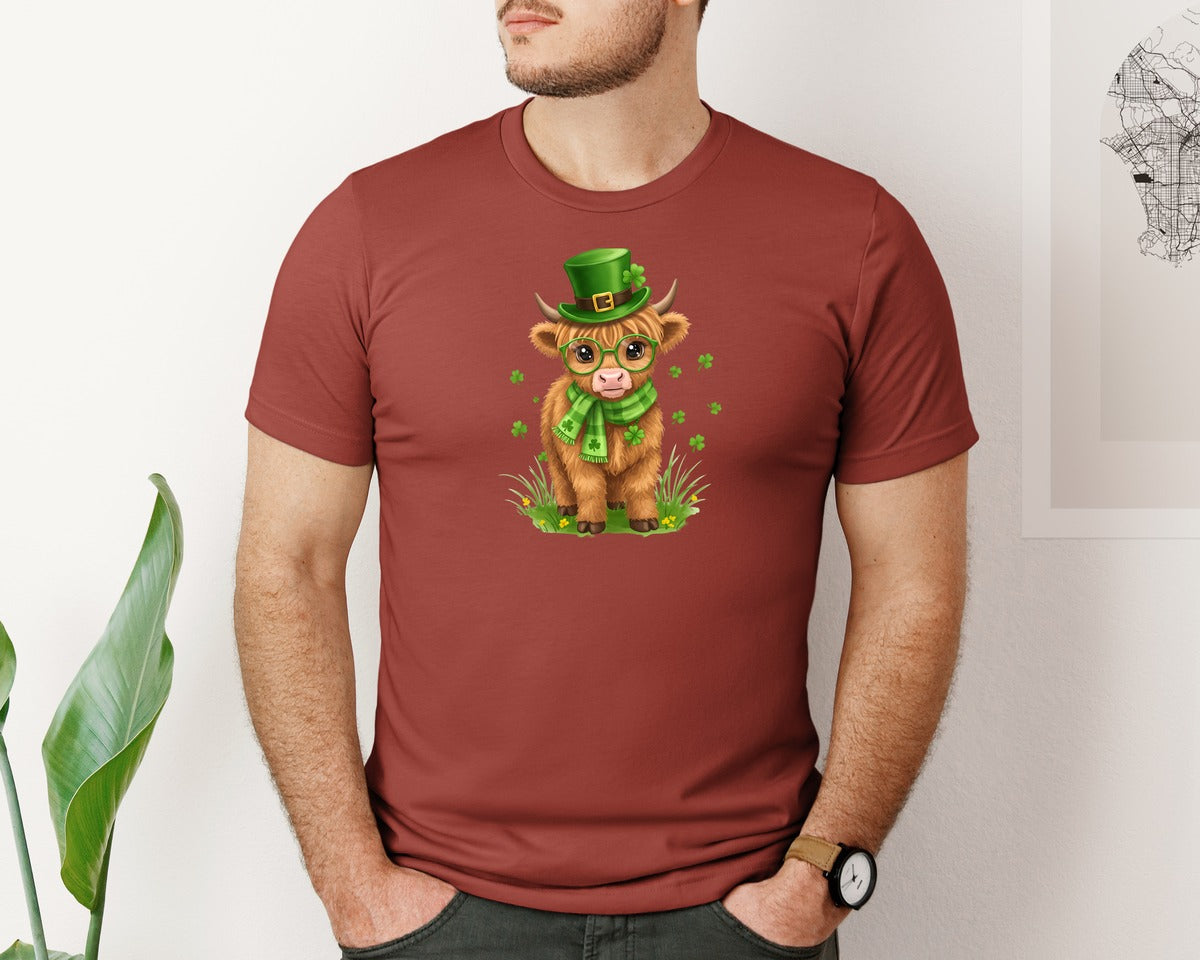 brand:Bella Canvas|color:Rust|Happy Easter Bunnies With Basket Cu 2 Graphic T-Shirt