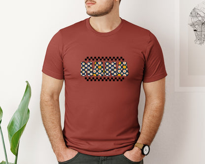 brand:Bella Canvas|color:Rust|Retro Mama Mama Shirt Design Graphic T-Shirt