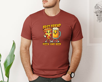brand:Bella Canvas|color:Rust|Funny Beer Drinking T Shirt Design 7 Graphic T-Shirt