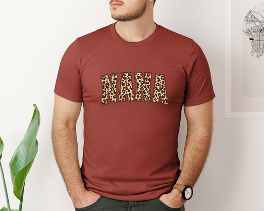 Leopard Mama Cheetah Mama Graphic T-Shirt