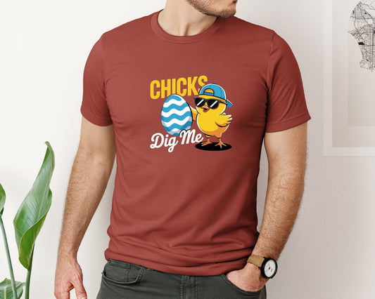 Chicks Dig Me Chick 3 Graphic T-Shirt