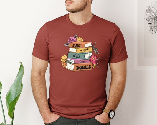 Vintage Book Lovers Graphic T-Shirt