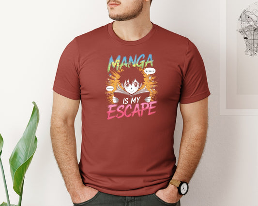 Manga Is My Escape T Shirt Graphic T-Shirt