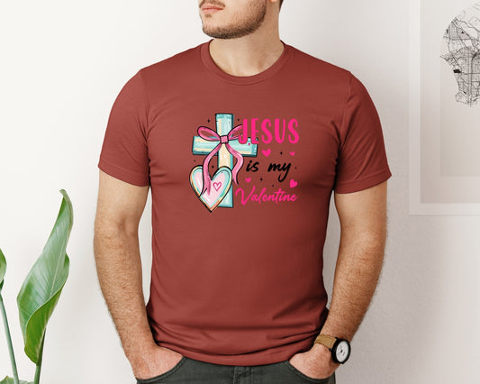 Jesus Is My Valentine Jesus 2 Graphic T-Shirt