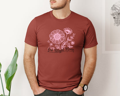 brand:Bella Canvas|color:Rust|Mothers Day Funny Mom Graphic T-Shirt