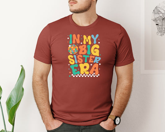 In My Big Sister Era Retro Graphic Tee Graphic T-Shirt
