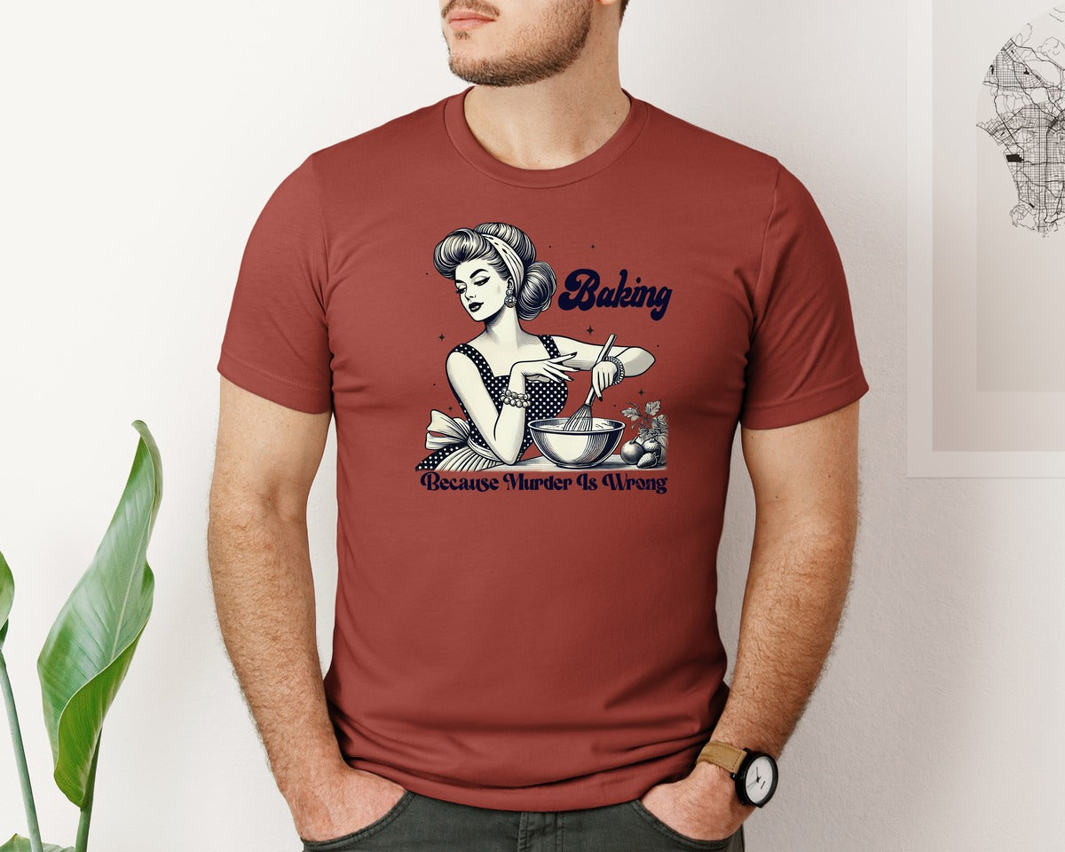 brand:Bella Canvas|color:Rust|Trendy Vintage Graphic T-Shirt