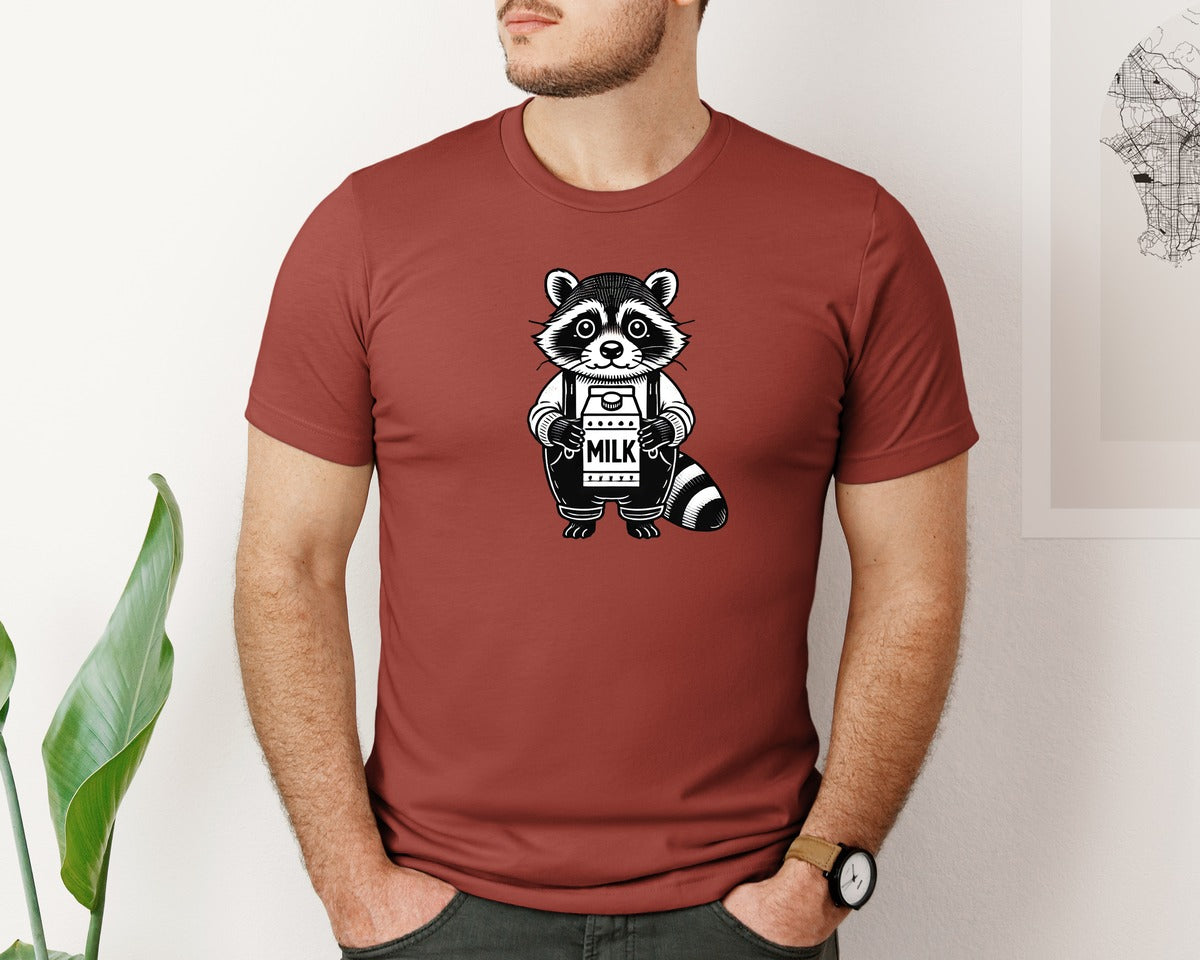 brand:Bella Canvas|color:Rust|Came Back With The Milk 2 Graphic T-Shirt