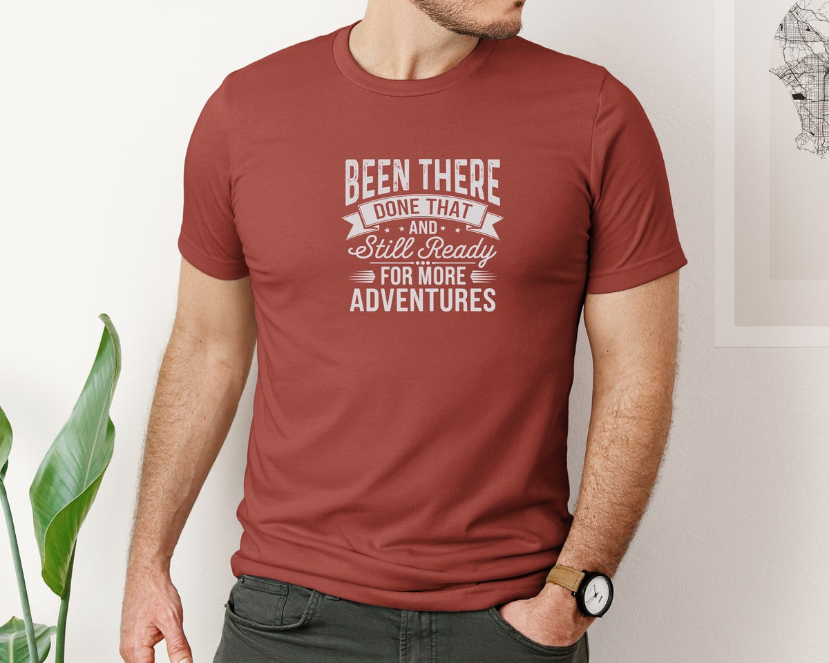 brand:Bella Canvas|color:Rust|Senior Citizen Funny Shirt Graphic T-Shirt