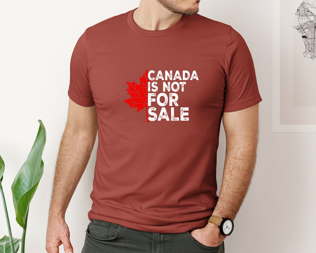 brand:Bella Canvas|color:Rust|Canada Not For Sale Svgnot For Sale Graphic T-Shirt