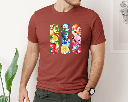 Watercolor Stripe T Shirt 18 Graphic T-Shirt