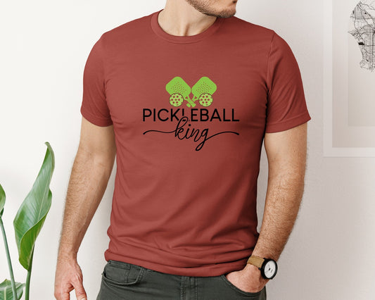 Pickleball King Design 3 Graphic T-Shirt